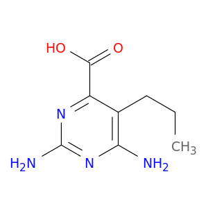 4-Pyrimidinecarboxylicacid, 2,6-diamino-5-propyl-