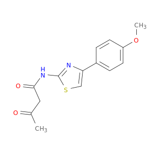 Butanamide, N-[4-(4-methoxyphenyl)-2-thiazolyl]-3-oxo-