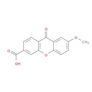 9H-Xanthene-3-carboxylic acid, 7-methoxy-9-oxo-