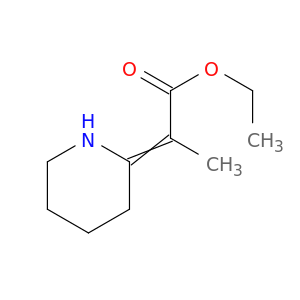 Propanoic acid, 2-(2-piperidinylidene)-, ethyl ester