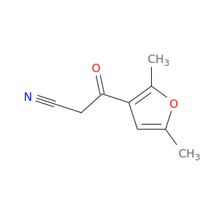2,5-二甲基-β-氧代-3-呋喃丙二腈