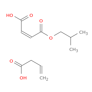 2-丁二酸(2Z)-,1-(2-甲基丙基)酯,具有乙酸乙酯的聚合物