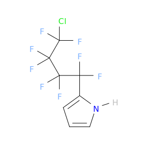 1H-Pyrrole, 2-(4-chloro-1,1,2,2,3,3,4,4-octafluorobutyl)-