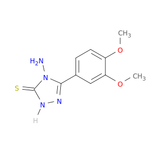 4-氨基-5-(3,4-二甲氧苯基)-2H-1,2,4-三唑-3-硫酮