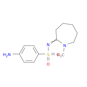 4-Amino-N-(1-methylazepan-2-ylidene)benzenesulfonamide