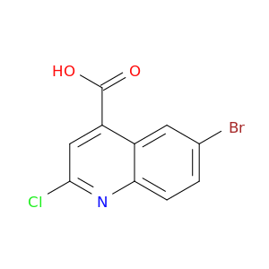 6-溴-2-氯-4-喹啉羧酸