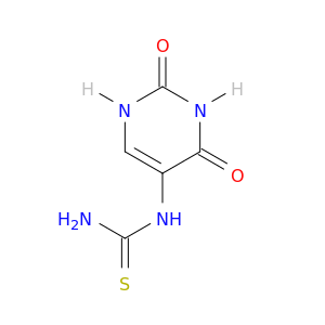 Thiourea, N-(1,2,3,4-tetrahydro-2,4-dioxo-5-pyrimidinyl)-