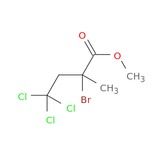 Butanoic acid, 2-bromo-4,4,4-trichloro-2-methyl-, methyl ester