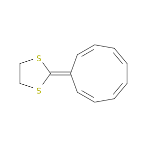 1,3-Dithiolane, 2-(2,4,6,8-cyclononatetraen-1-ylidene)-