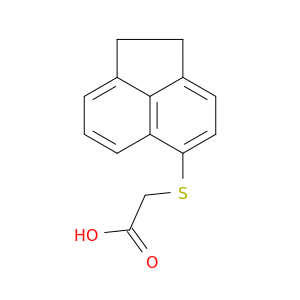 2-(1,2-Dihydroacenaphthylen-5-ylsulfanyl)acetic acid