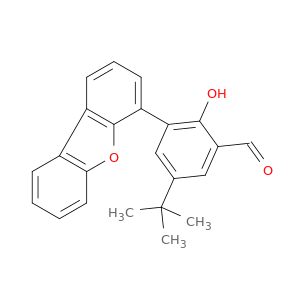 Benzaldehyde, 3-(4-dibenzofuranyl)-5-(1,1-dimethylethyl)-2-hydroxy-