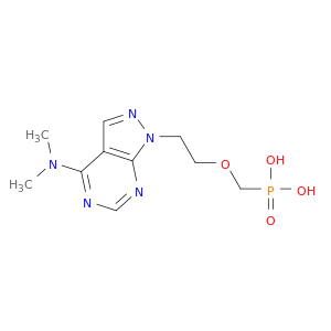 Phosphonicacid, P-[[2-[4-(dimethylamino)-1H-pyrazolo[3,4-d]pyrimidin-1-yl]ethoxy]methyl]-