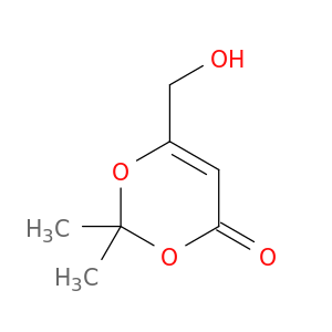 4H-1,3-Dioxin-4-one, 6-(hydroxymethyl)-2,2-dimethyl-