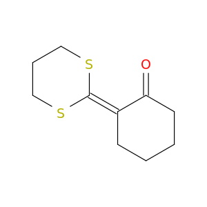 Cyclohexanone, 2-(1,3-dithian-2-ylidene)-