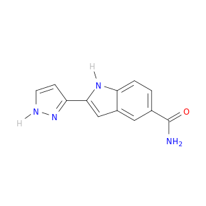 1H-Indole-5-carboxamide, 2-(1H-pyrazol-3-yl)-