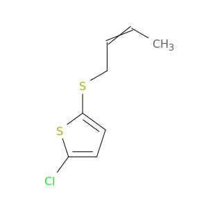 Thiophene, 2-(2-butenylthio)-5-chloro-