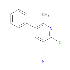 2-Chloro-6-methyl-5-phenylnicotinonitrile