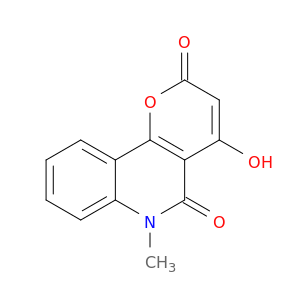 2H-Pyrano[3,2-c]quinoline-2,5(6H)-dione,4-hydroxy-6-methyl-