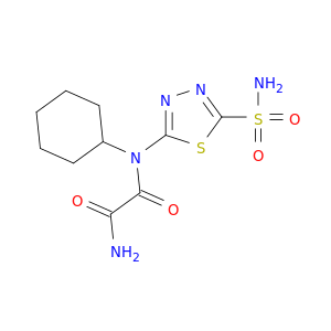 N-CYCLOHEXYL-N-(5-SULFAMOYL-1,3,4-THIADIAZOL-2-YL)OXAMIDE