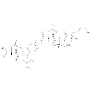 L-Leucinamide, L-lysyl-L-isoleucyl-L-leucylglycylglycyl-L-leucyl-