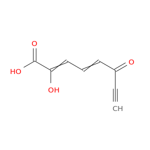 2,4-Octadien-7-ynoic acid, 2-hydroxy-6-oxo-