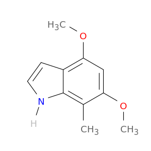 4,6-Dimethoxy-7-methyl 1H-Indole