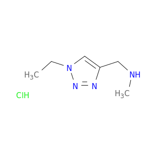 [(1-ethyl-1H-1,2,3-triazol-4-yl)methyl](methyl)amine hydrochloride