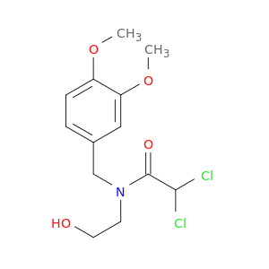 2,2-DICHLORO-N-(2-HYDROXYETHYL)-N-VERATRYLACETAMIDE