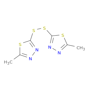 1,3,4-Thiadiazole, 2,2'-dithiobis[5-methyl-