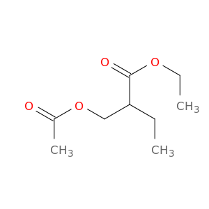 Butanoic acid, 2-[(acetyloxy)methyl]-, ethyl ester