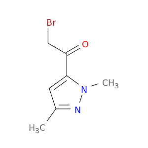 2-溴-1-(1,3-二甲基-1H-吡唑-5-基)乙酮