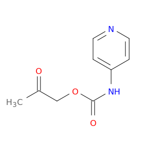 Carbamic acid, 4-pyridinyl-, 2-oxopropyl ester