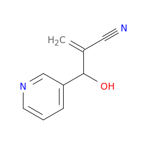 2-[hydroxy(pyridin-3-yl)methyl]prop-2-enenitrile
