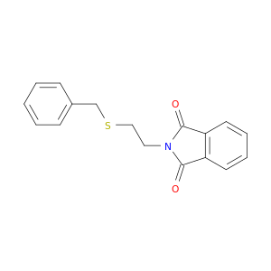 1H-Isoindole-1,3(2H)-dione, 2-[2-[(phenylmethyl)thio]ethyl]-