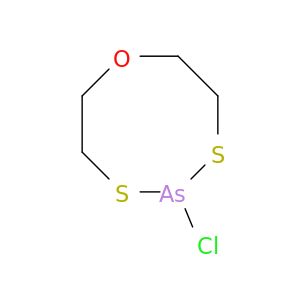 1,4,6,5-Oxadithiarsocane, 5-chloro-
