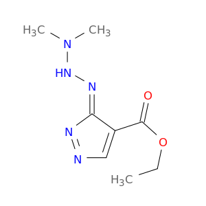 ETHYL (3Z)-3-(DIMETHYLAMINOHYDRAZINYLIDENE)PYRAZOLE-4-CARBOXYLATE