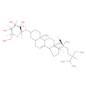 (2R,3R,4S,5R,6R)-2-[[(10R,13S,17R)-17-[(2R,5R)-5-ethyl-6-methyl-heptan-2-yl]-10,13-dimethyl-2,3,4,5,6,9,11,12,14,15,16,17-dodecahydro-1H-cyclopenta[a]phenanthren-3-yl]oxy]-6-(hydroxymethyl)oxane-3,4,5-triol