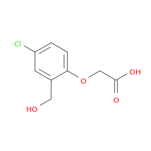 2-(4-氯-2-(羟甲基)苯氧基)乙酸