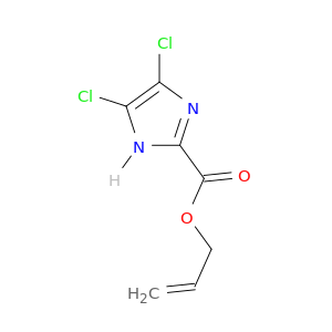 1H-Imidazole-2-carboxylic acid, 4,5-dichloro-, 2-propenyl ester