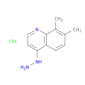 7,8-Dimethyl-4-hydrazinoquinoline hydrochloride