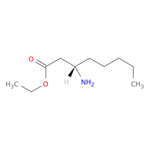 Octanoic acid, 3-amino-, ethyl ester, (3S)-