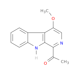 Ethanone, 1-(4-methoxy-9H-pyrido[3,4-b]indol-1-yl)-