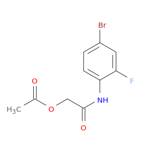 乙酸(4-溴-2-氟苯基氨基甲酰基)甲酯