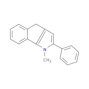 Indeno[1,2-b]pyrrole, 1,4-dihydro-1-methyl-2-phenyl-