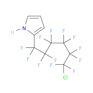 1H-Pyrrole, 2-(6-chloro-1,1,2,2,3,3,4,4,5,5,6,6-dodecafluorohexyl)-