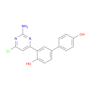 [1,1'-Biphenyl]-4,4'-diol, 3-(2-amino-6-chloro-4-pyrimidinyl)-