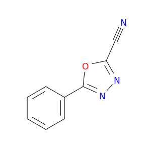 5-phenyl-1,3,4-oxadiazole-2-carbonitrile