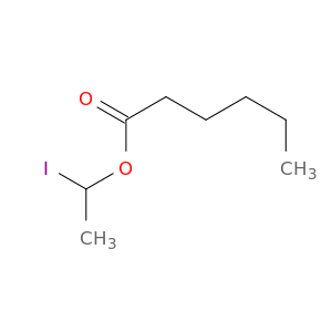 Hexanoic acid, 1-iodoethyl ester