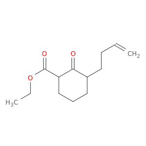 Cyclohexanecarboxylic acid, 3-(3-butenyl)-2-oxo-, ethyl ester