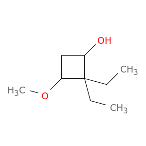2,2-diethyl-3-methoxycyclobutan-1-ol